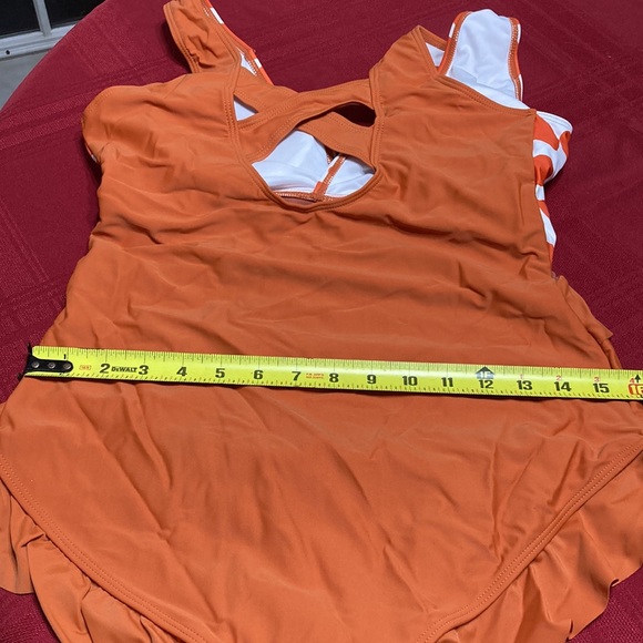 selink swimsuit orange size L - Picture 3 of 7